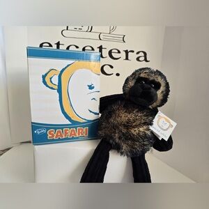 Scentsy Buddy Gambi Gorilla Plush 8" Toy Black Monkey Animal Toy